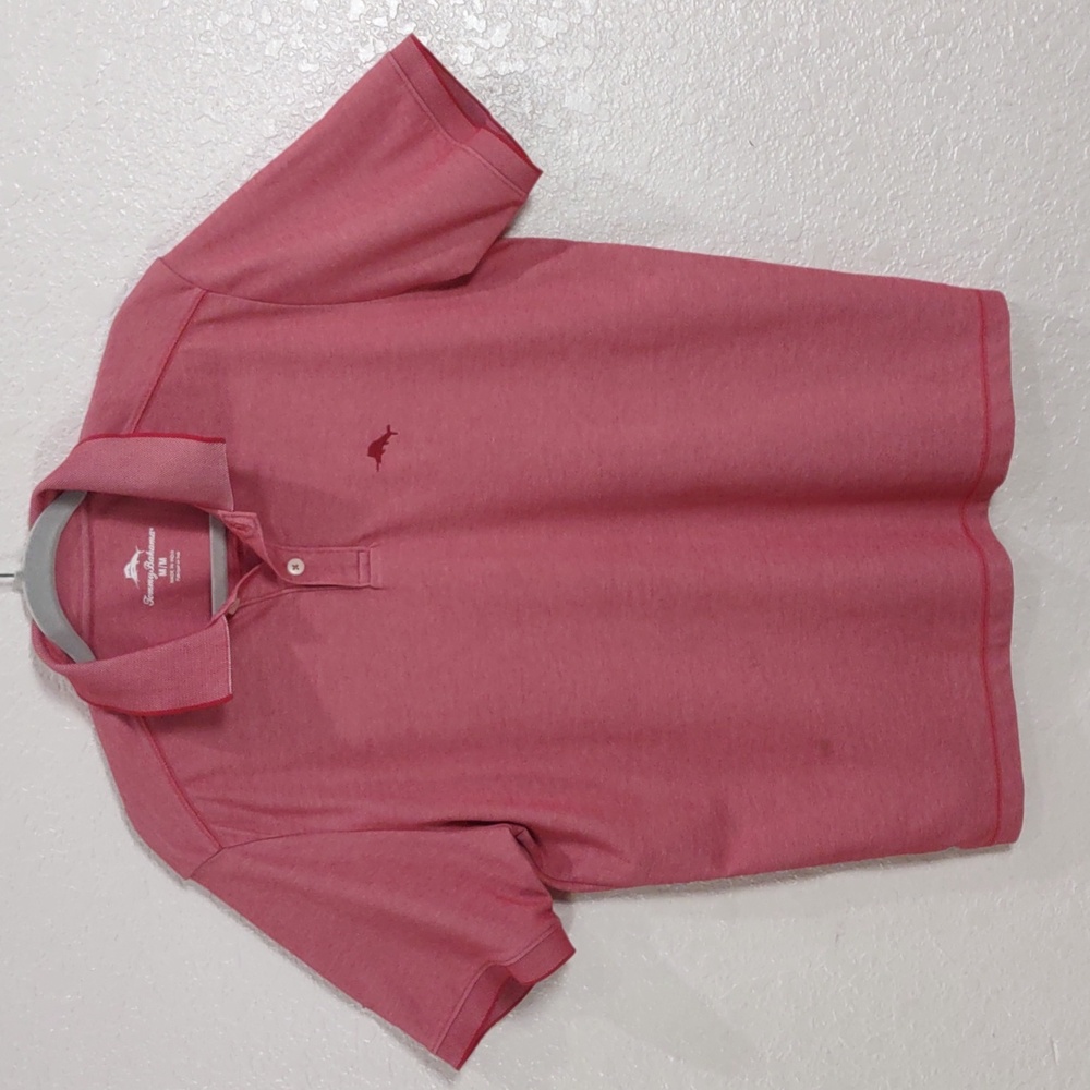 Tommy Bahama Coral Polo Shirt, Size M - Picture 5 of 17